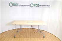 1600 x 800 710H folding table in maple 